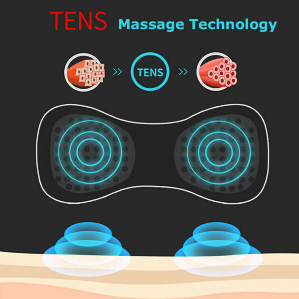 Portable Electric Neck Massager: Cervical Pain Relief with USB Charging - Image 9