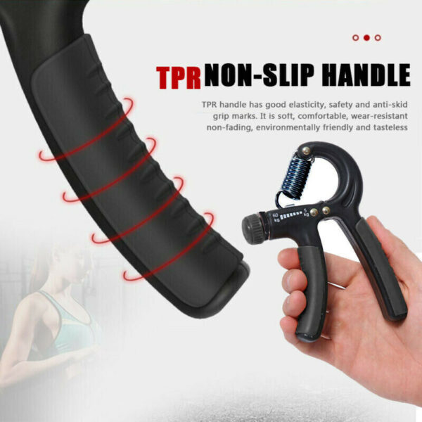 Adjustable Hand Grip Trainer - Boost Strength and Flexibility - Image 2