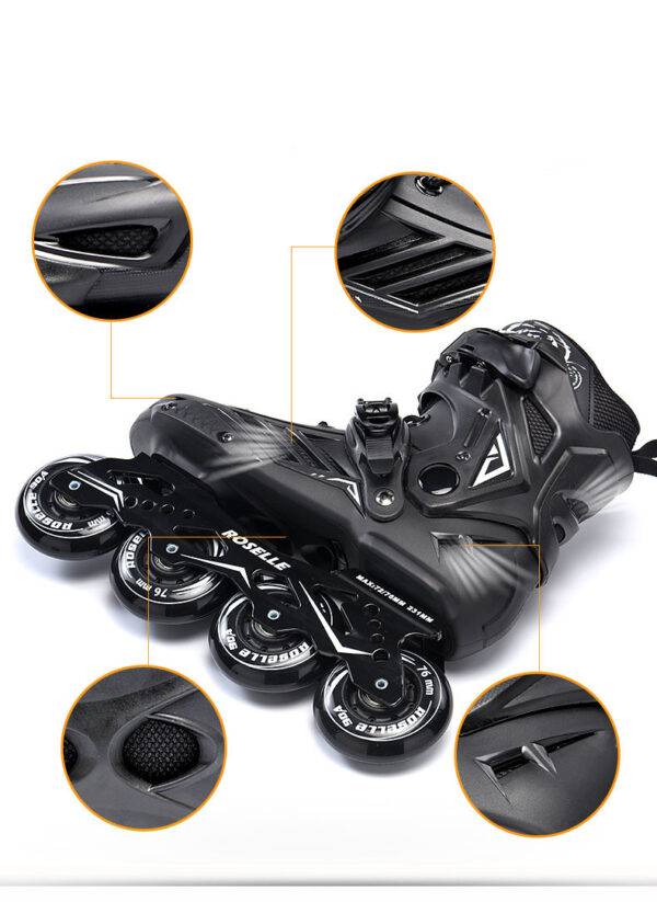 StrideFlex Inline Roller Skates for Adult Beginners - Image 2