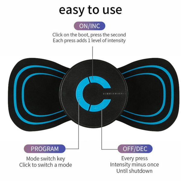 Portable Electric Neck Massager: Cervical Pain Relief with USB Charging - Image 4