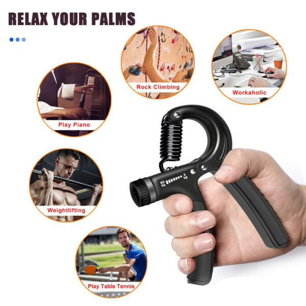 Adjustable Hand Grip Trainer - Boost Strength and Flexibility - Image 8