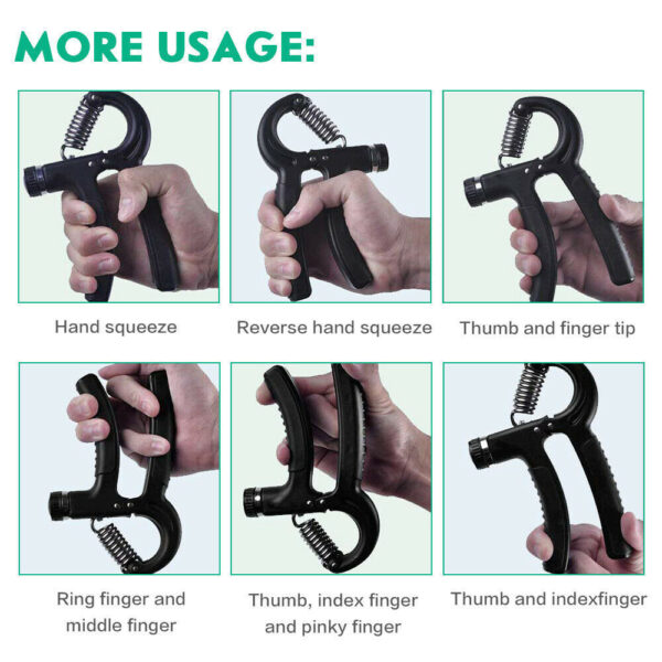 Adjustable Hand Grip Trainer - Boost Strength and Flexibility - Image 3